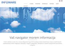 Tablet Screenshot of infomare.hr